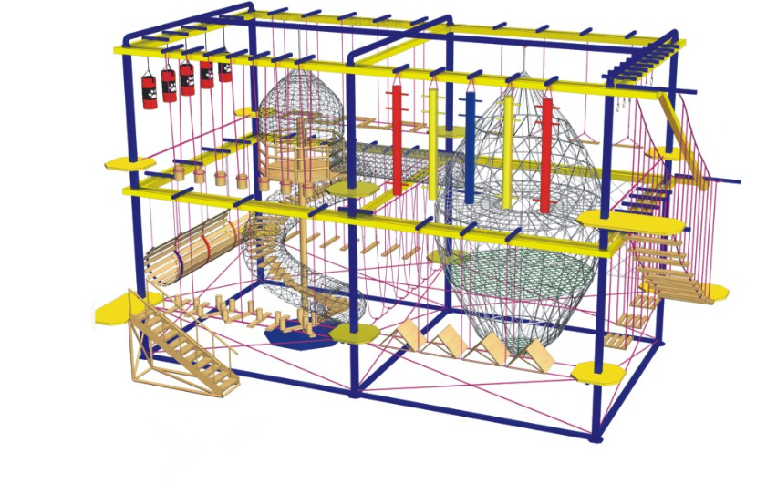 儿童拓展乐园场地拓展设备